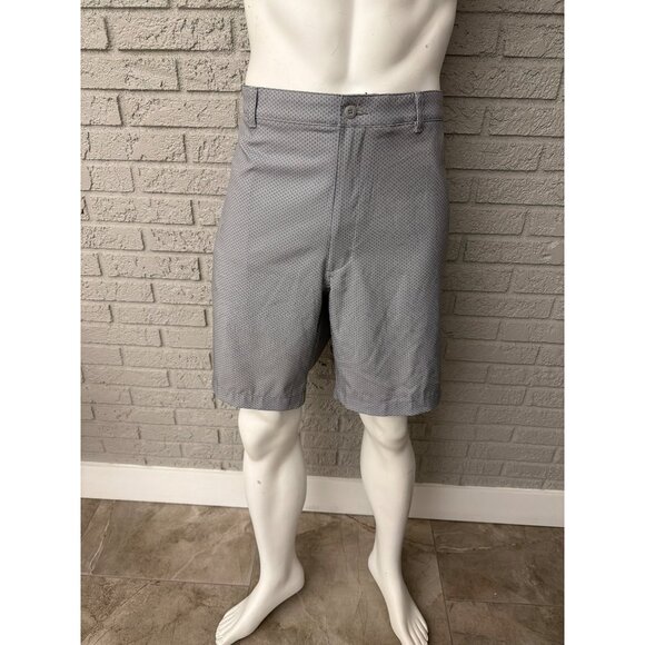 Ben Hogan Stretch Golf Shorts with Active Waistband Tradewind Print Men Size 44 - Picture 2 of 9